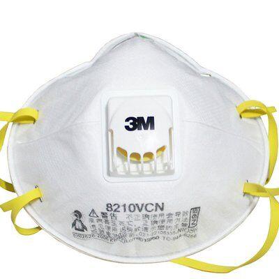 3M 8210VCN带呼吸阀N95防尘口罩