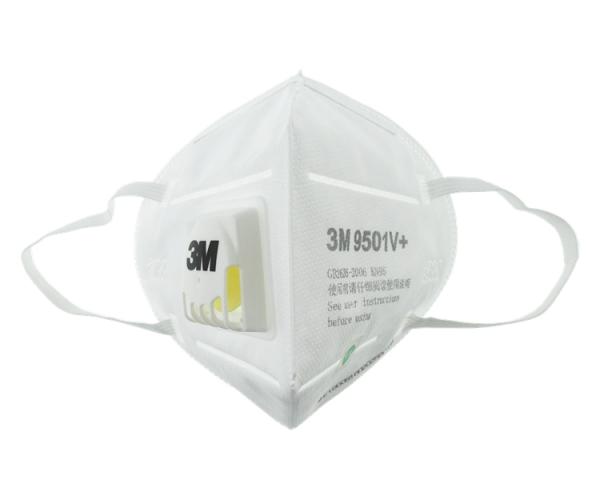 3M 9501V+舒适型防尘口罩 KN95等级